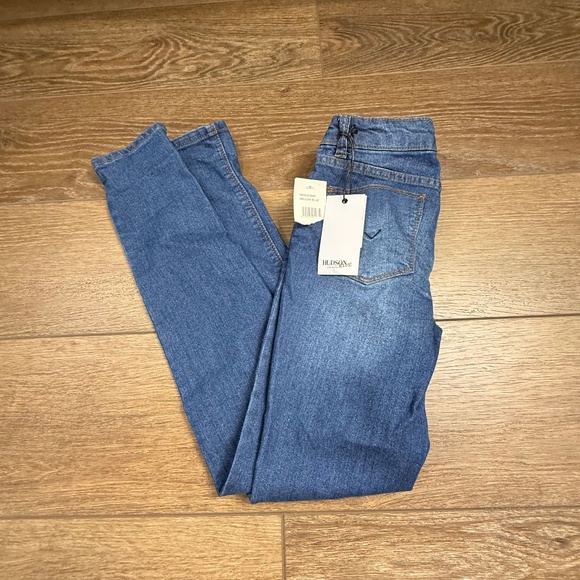 Hudson Kids Girls Meg Skinny jeans Mellow Blue Size 10, NWT, Back to School - Picture 1 of 14